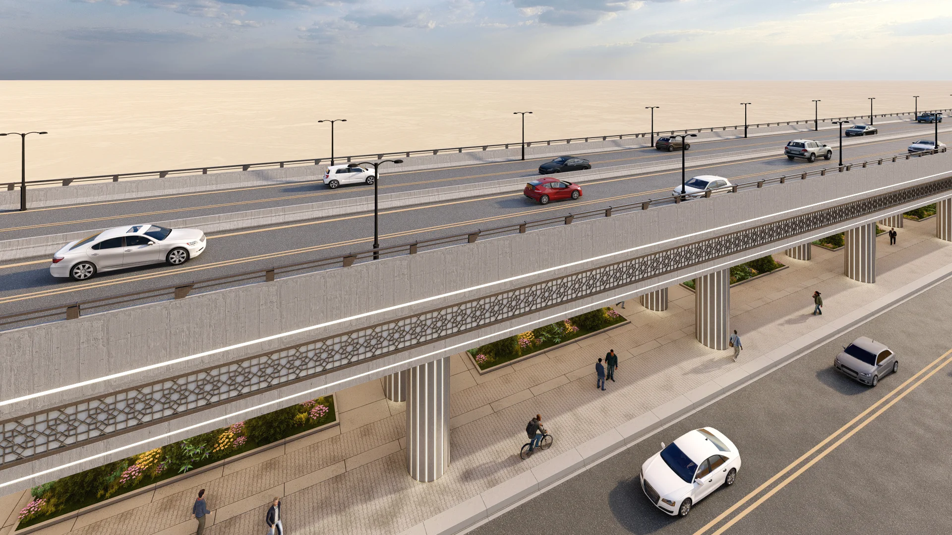 Karbala Bridge — view 2