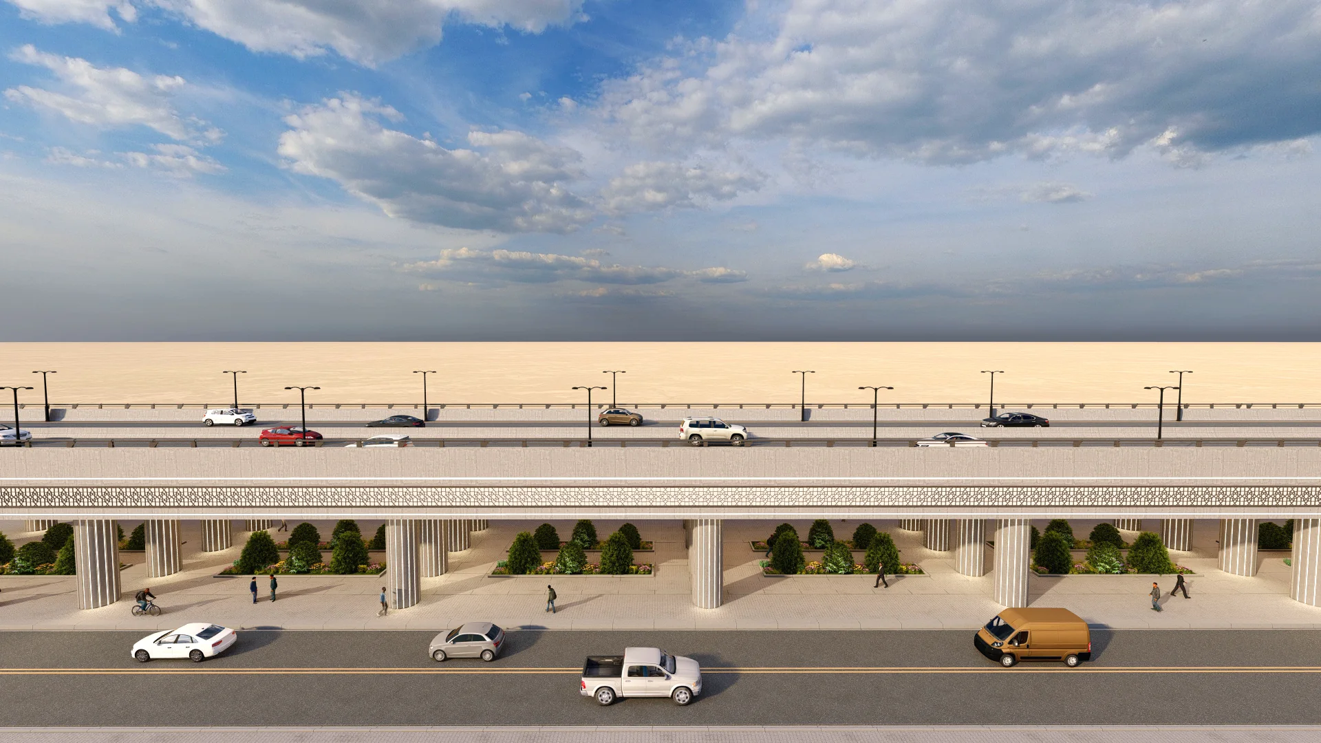 Karbala Bridge — view 3